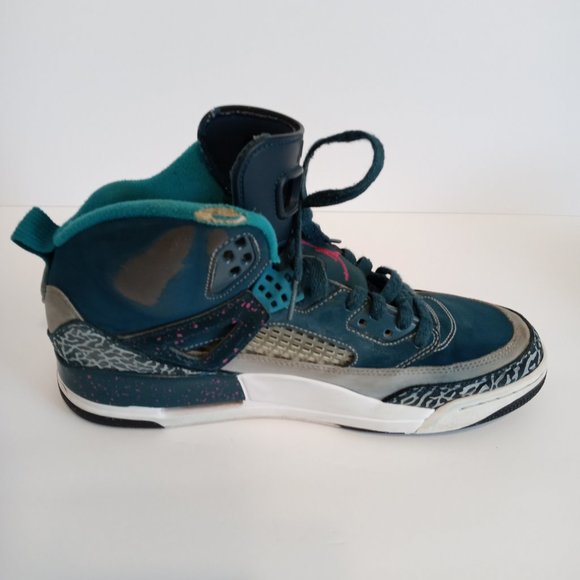 Jordan Spizike Space Blue Sneakers - Picture 9 of 13
